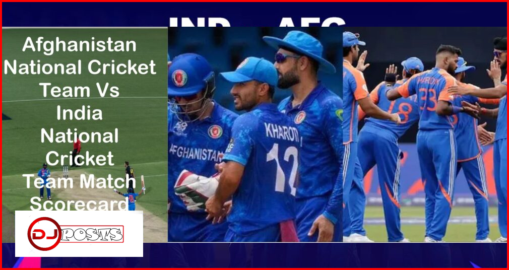 india national cricket team vs afghanistan national cricket team match scorecard