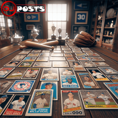 autographed baseball cards